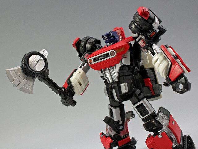 TAKARA TOMY FJ CRUISER TRANSFORMERS 限定品 Takara Tomy Transformers FJ Cruiser Optimus Prime Action